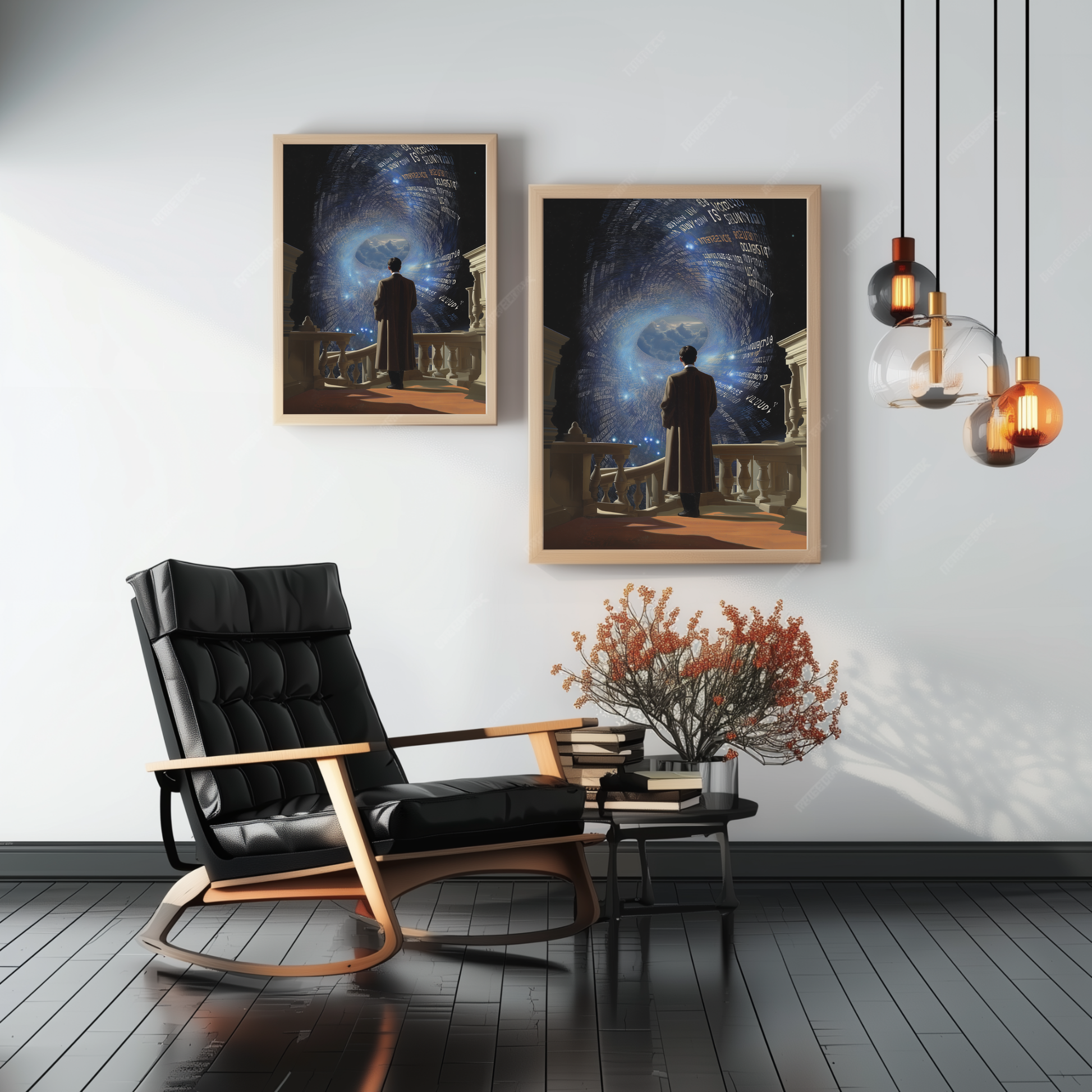 Cogito Infinis – Framed spiritual poster – home decor