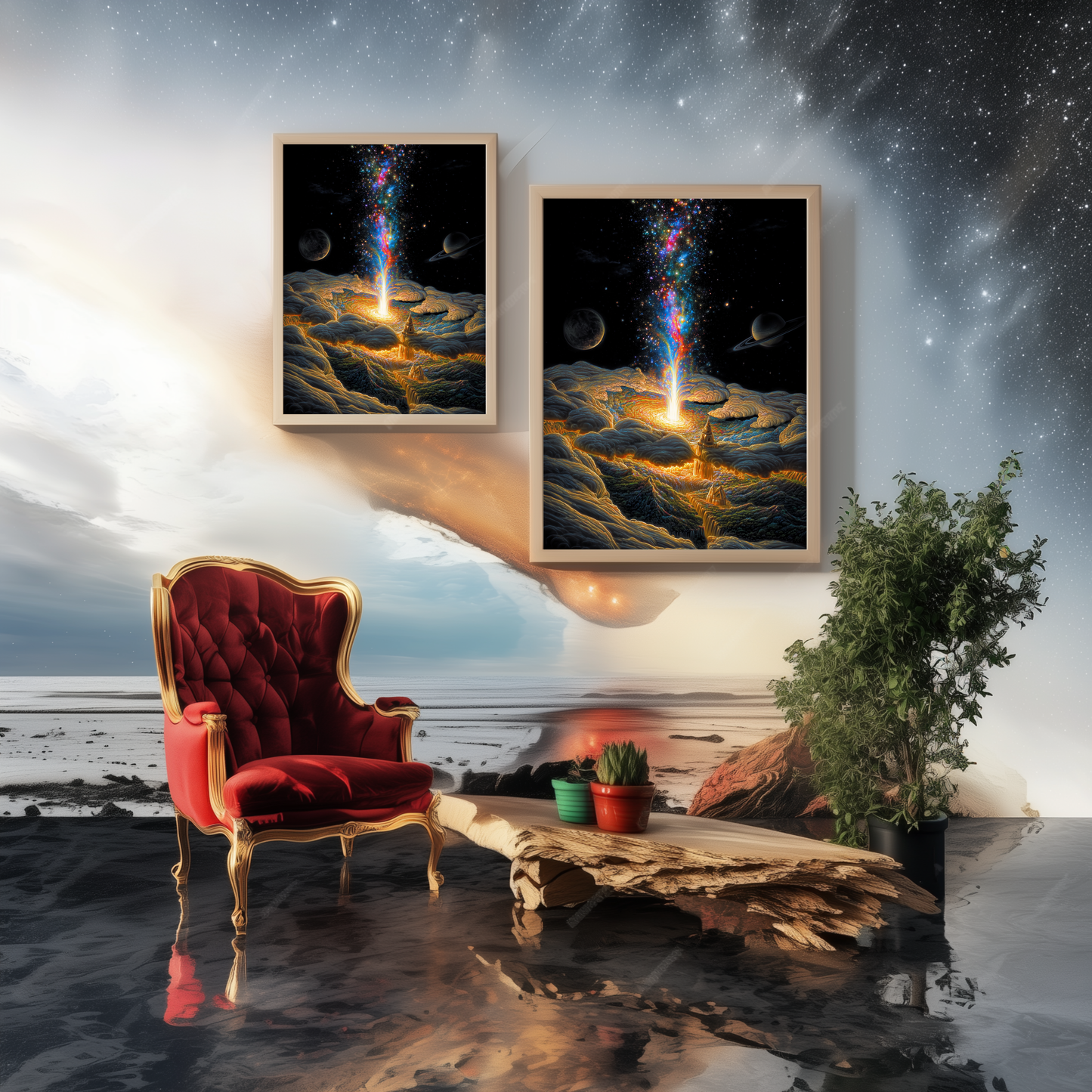 Eternal Eruption - Wall Art