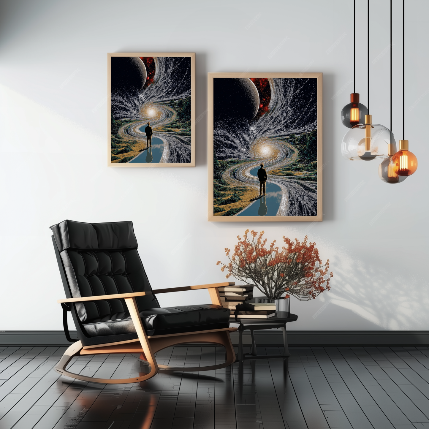 Threshold – Framed spiritual poster – home decor