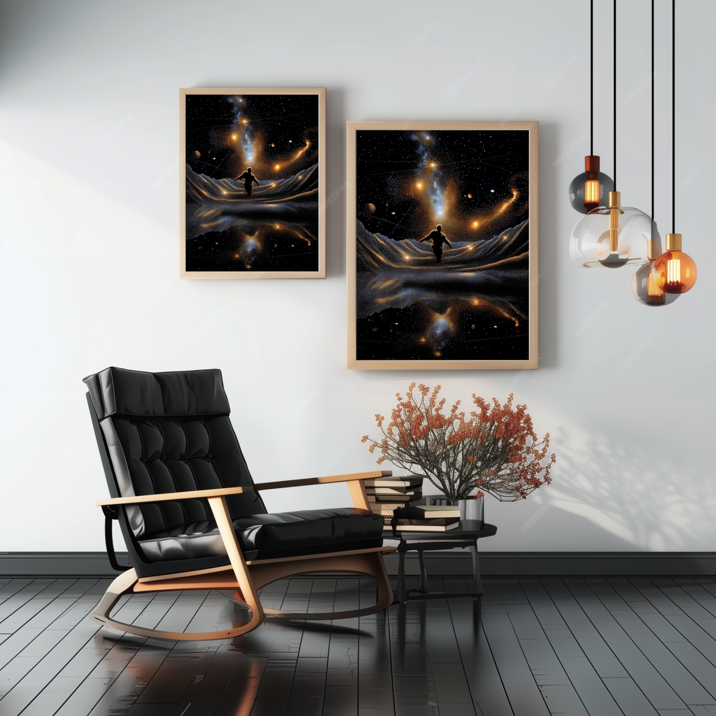 Event Horizon – Framed spiritual poster – home decor
