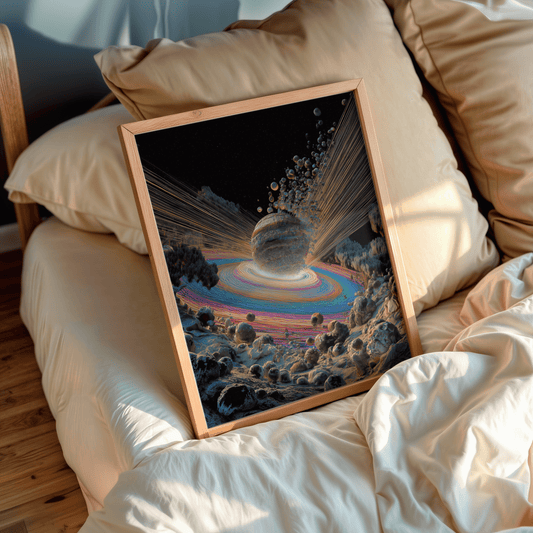 Aurora Rings - Wall Art