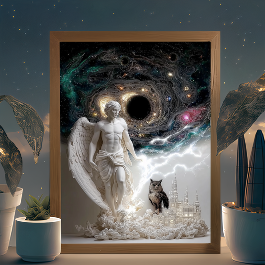 Nox Aeternum wall art by Modulya – premium HD print