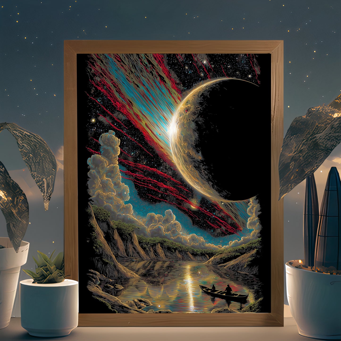 Mirage wall art by Modulya – premium HD print
