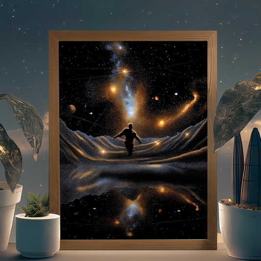 Event Horizon wall art by Modulya – premium HD print