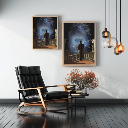 Cogito Infinis – Framed spiritual poster – home decor