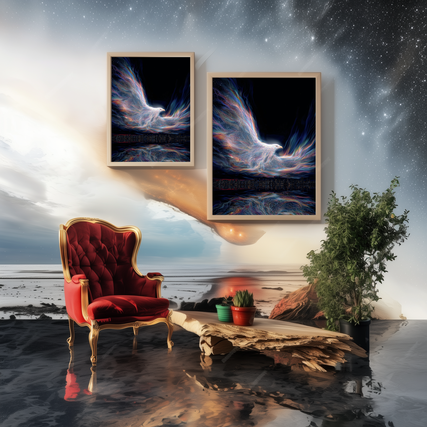 Silent Flying - Wall Art