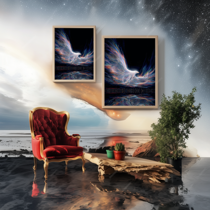 Silent Flying - Wall Art