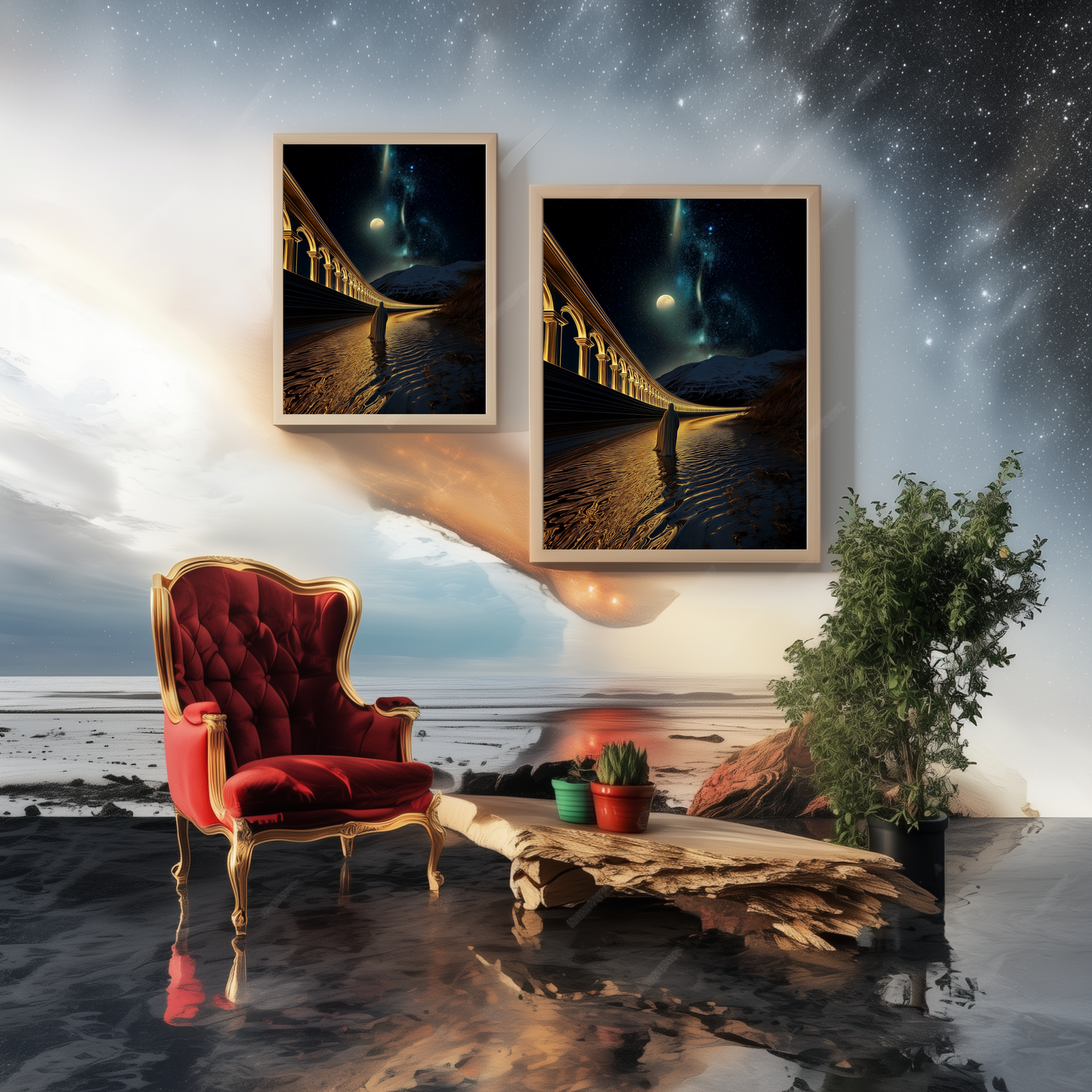 The Endless Arches - Wall Art