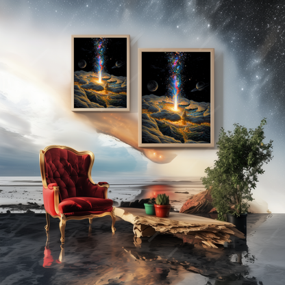 Eternal Eruption - Wall Art