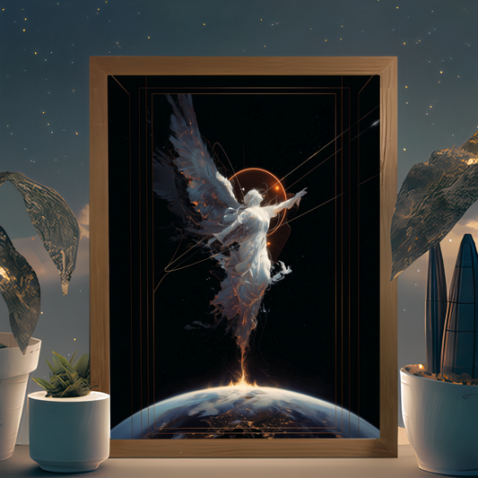Nova Genesis wall art by Modulya – premium HD print