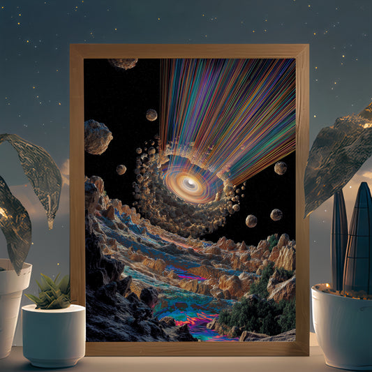 Eye of Aurora wall art by Modulya – premium HD print