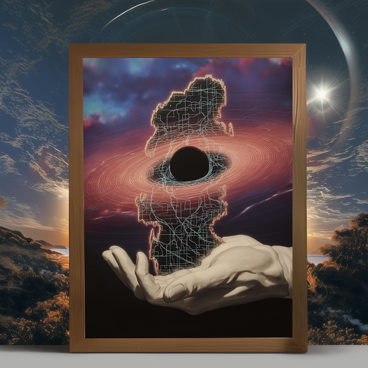 Hand of Gravity - Wall Art