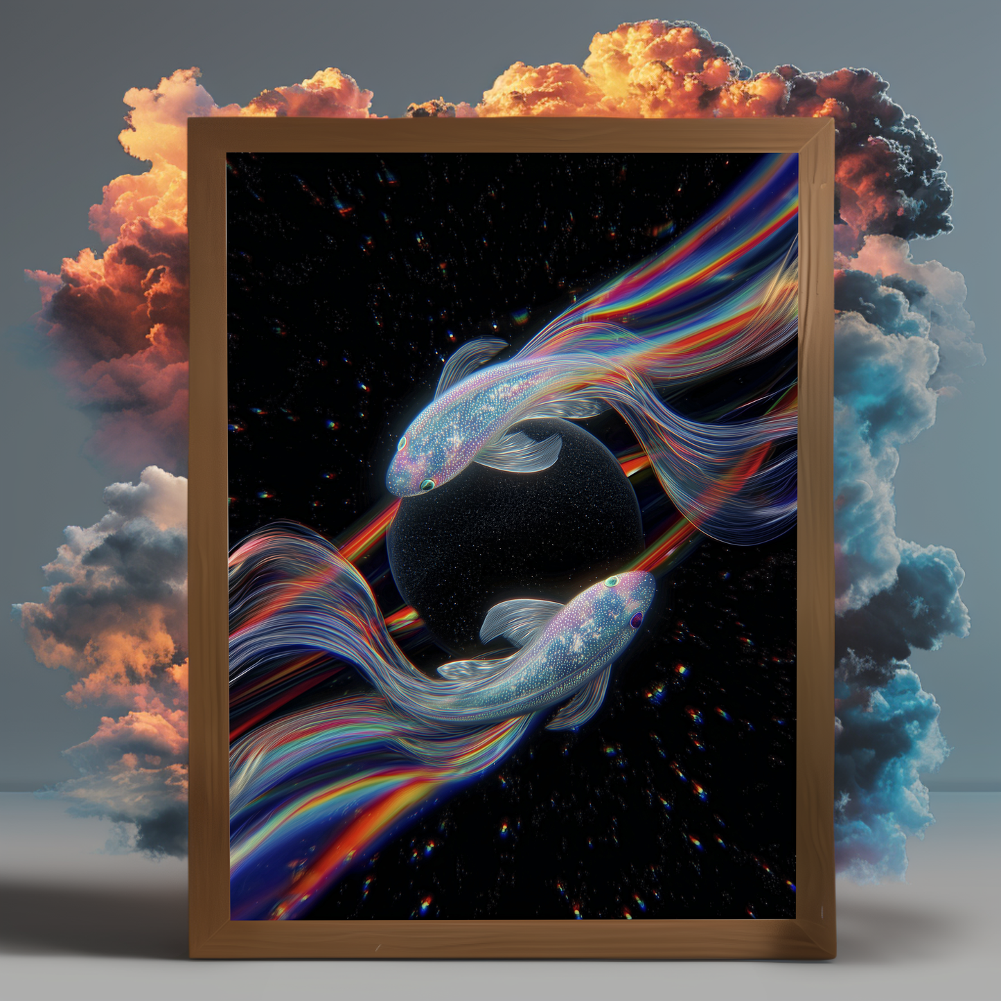 Stellar Koi - Wall Art