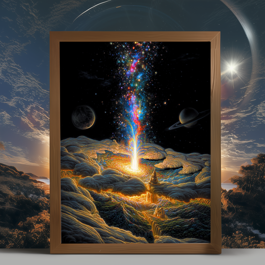 Eternal Eruption - Wall Art