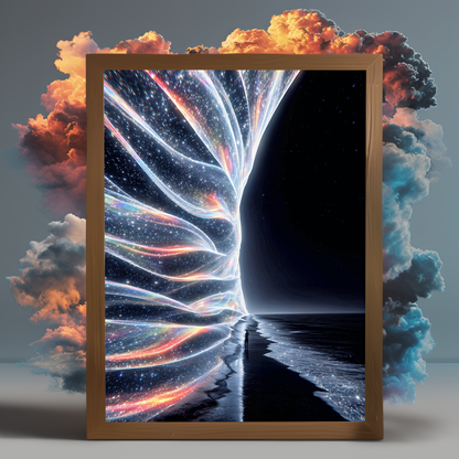 Aurora Veil - Wall Art